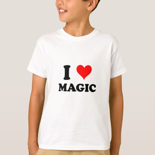 I Love Magic T_Shirt