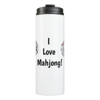 I Love Mahjong Thermal Tumbler