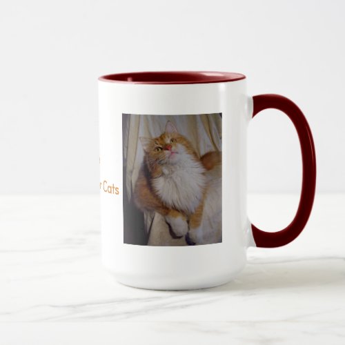 I Love Maine Coon Cats Mug