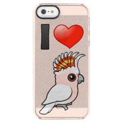 I Love Major Mitchell's Cockatoos Uncommon iPhone 5/5s Clearly™ Deflector Case