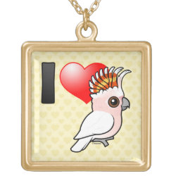 I Love Major Mitchell's Cockatoos Necklace