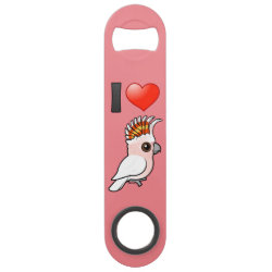 I Love Major Mitchell's Cockatoos Speed Bottle Opener