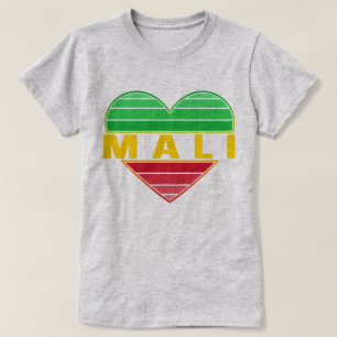 I Love Mali, Malian Heart T-Shirt