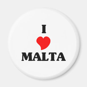 I Love Malta Magnet
