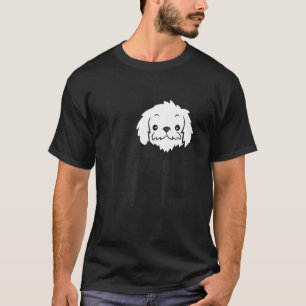 I Love Maltese Dogs Pet Maltese Dog Cute Maltese T-Shirt