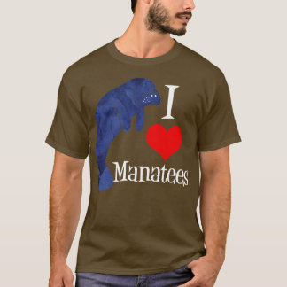 I Love Manatees T-Shirt