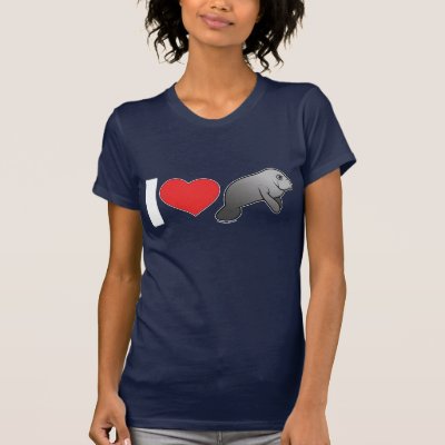 I Love Manatees T-Shirt