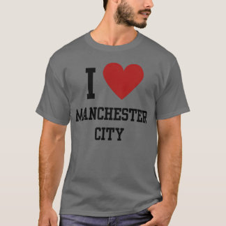 i love manchester city friend T-Shirt
