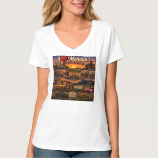 I LOVE Mandan Sunset T-Shirt