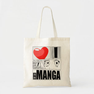 I LOVE MANGA tote bag