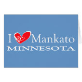 I Love Mankato Minnesota (Front Horizontal)