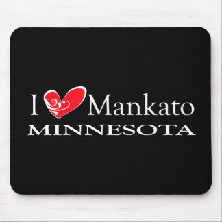 I Love Mankato Minnesota Mouse Pad