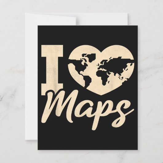 I Love Maps, Geography (Front)