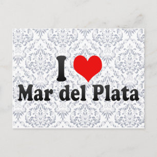 I Love Mar del Plata, Argentina Postcard