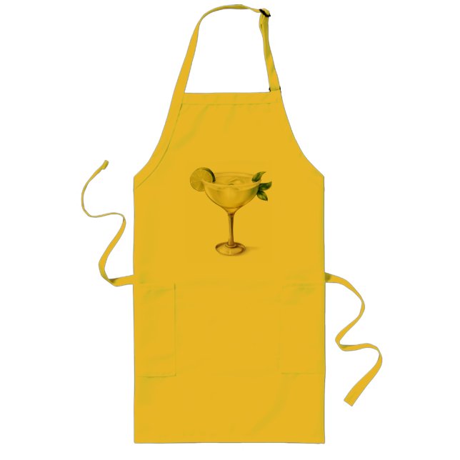 I love margarita long apron (Front)