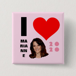 I Love Marianne 2020 Button