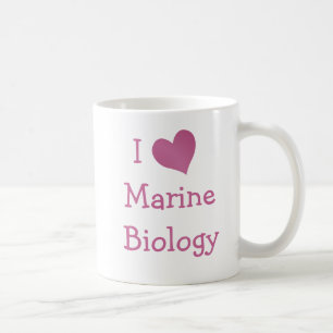I Love Marine Biology Coffee Mug
