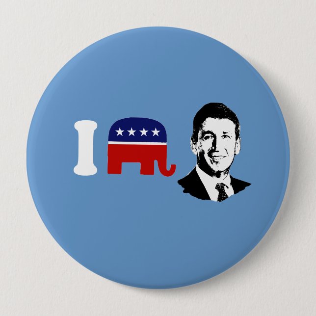 I Love Mark Sanford Button (Front)