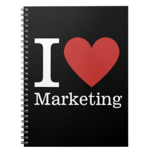 I ❤️ Love Marketing - Marketing Dept. NOTEBOOK