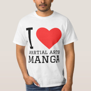 I love martial arts manga T-Shirt