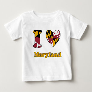 I love Maryland Baby T-Shirt
