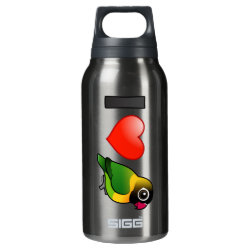 I Love Masked Lovebirds SIGG Thermo Bottle (0.5L)