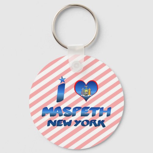 I love Maspeth New York Keychain