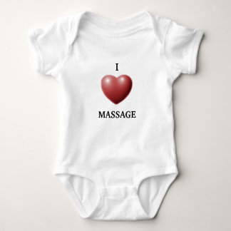 I LOVE MASSAGE BABY BODYSUIT