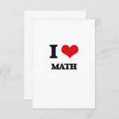 I Love Math (Front/Back)