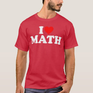 I Love Math boy T-Shirt