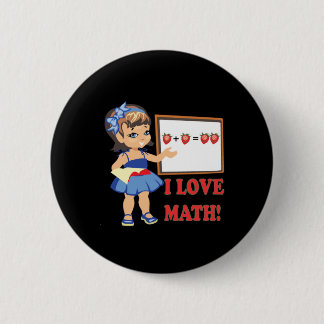 I Love Math Button