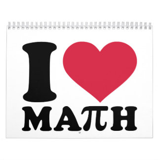 I love math Pi Calendar