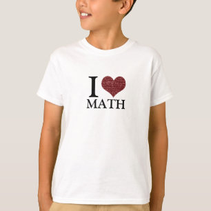 I Love Math T-shirt