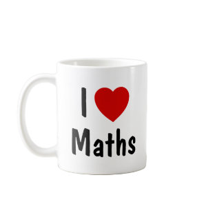 I Love Maths Coffee Mug