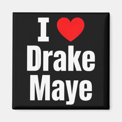 I Love Maye Football Fan  Magnet