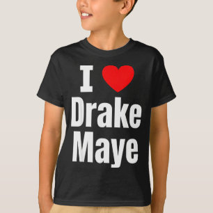I Love Maye Football Fan  T-Shirt