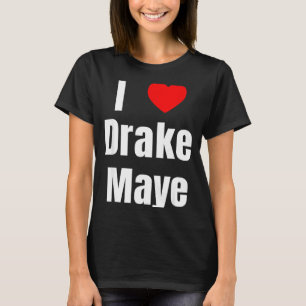 I Love Maye Qb Football Fan T-Shirt