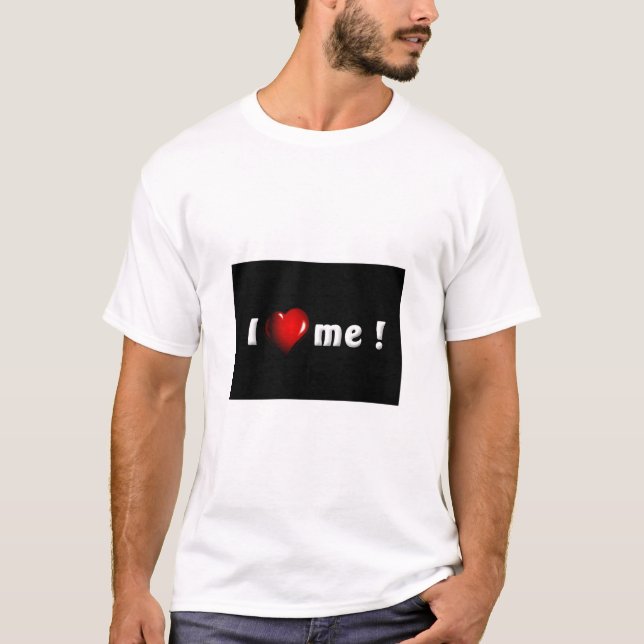 "I Love Me Affirmation Tee"  T-Shirt (Front)