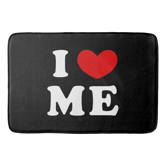 I LOVE ME BATH MAT (Front)