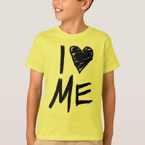 I Love Me Girls Yellow Video T_Shirt