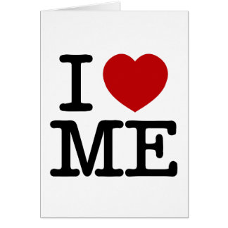 I Love Me Heart Me self esteem confidence dignity Cards