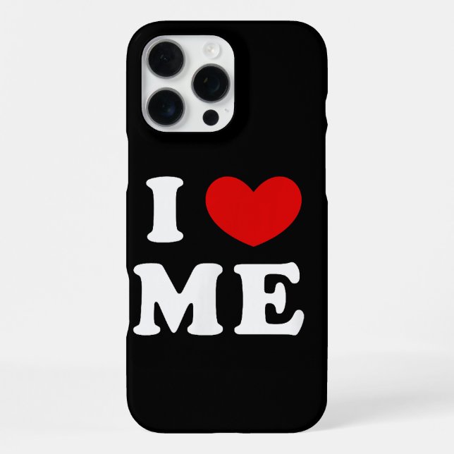 I LOVE ME IPHONE CASE (Back)