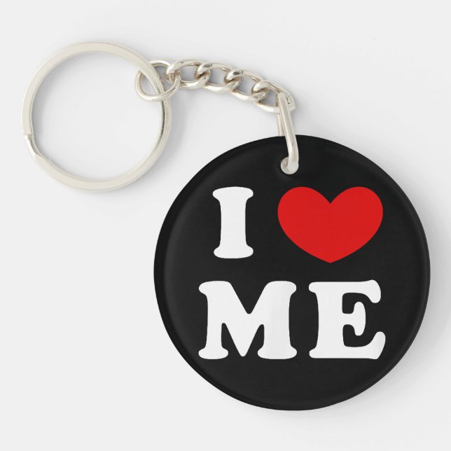 I LOVE ME KEYCHAIN (Front)