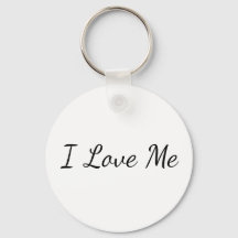 I Love Me Keychain
