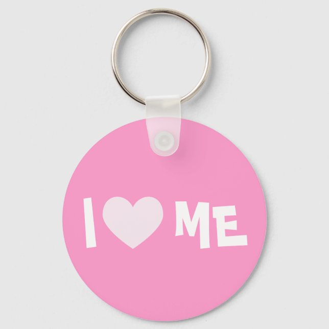 I Love ME Keychain (Front)