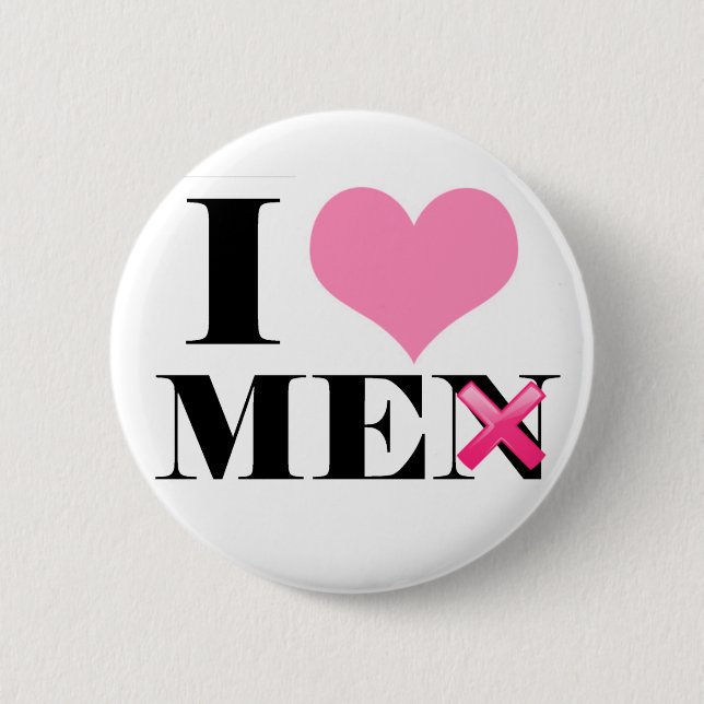 I Love ME (men) Button (Front)