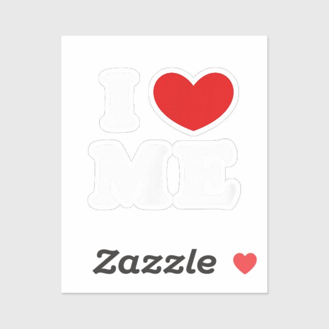 I LOVE ME STICKER (Sheet)