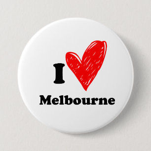I love Melbourne Button