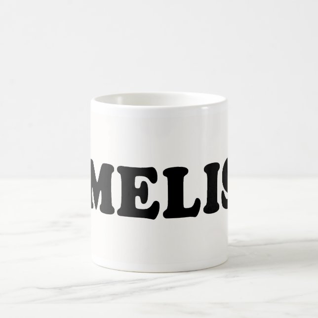 I LOVE MELISSA COFFEE MUG (Center)