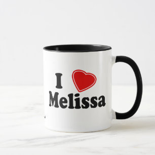 I Love Melissa Mug